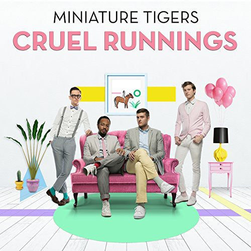 the album cover for Miniature Tigers - Cruel Runnings [Vinyl]