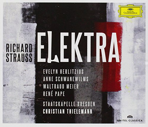 the album cover for Evelyn Herlitzius - Strauss R: Elektra