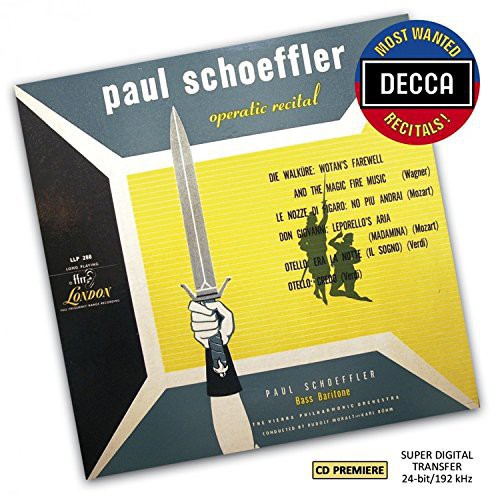 the album cover for Paul Schoffler - Most Wanted Recitals: Operatic Recital By Paul SCH