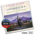 the album cover for GERARD SOUZAY - Most Wanted Recitals: Schumann - Liederkreis Op 39