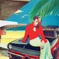 the album cover for La Roux - Trouble in Paradise