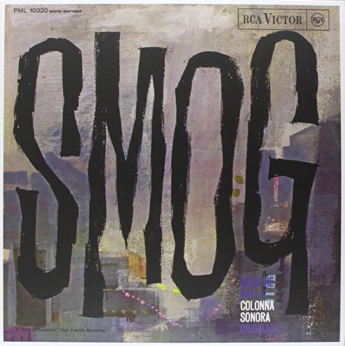 the album cover for Piero Umiliani - Smog (Original Soundtrack)