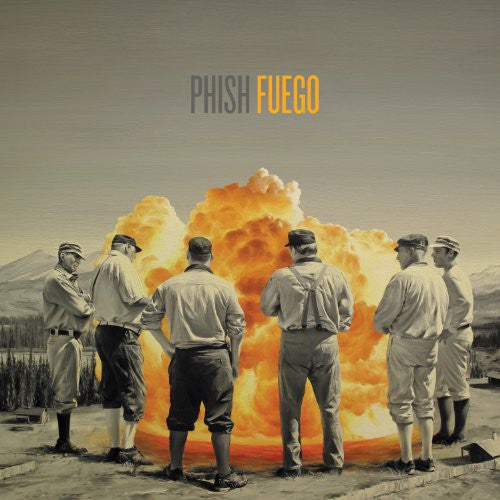 the album cover for Phish - Fuego