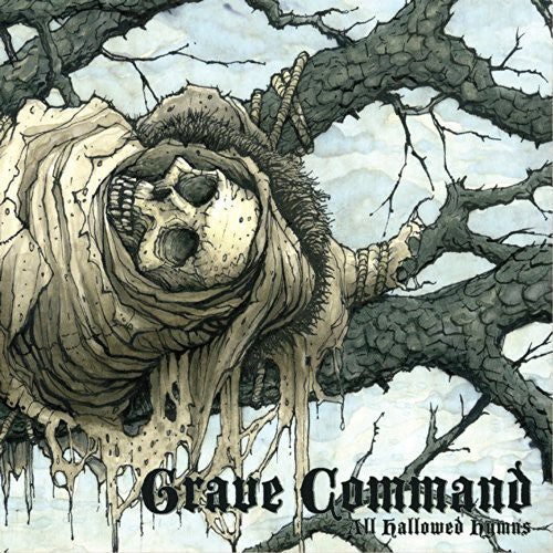 the album cover for Grave Command - All Hallowed Hymns (Compilation)