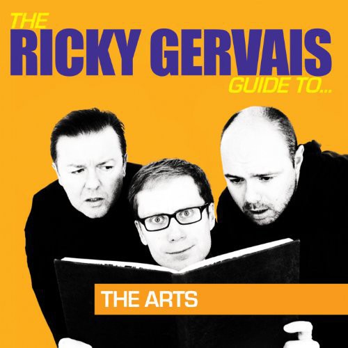 the album cover for Ricky Gervais - Guide to Thearts
