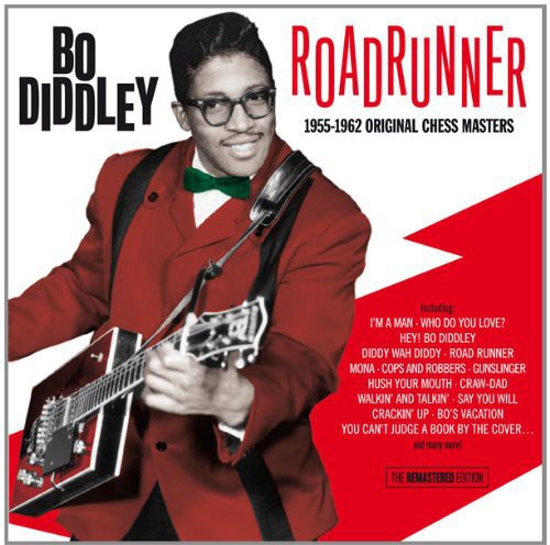 the album cover for Bo Diddley - Road Runner