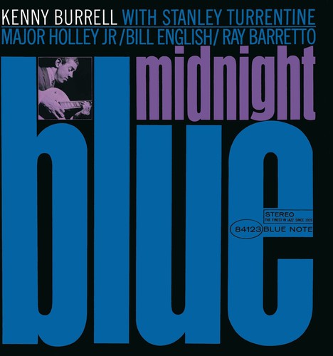 the album cover for Kenny Burrell - Midnight Blue [Vinyl]