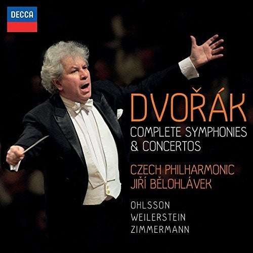 the album cover for Dvorak / Belohlavek / Czech Philharmonic - Complete Symphonies & Concertos