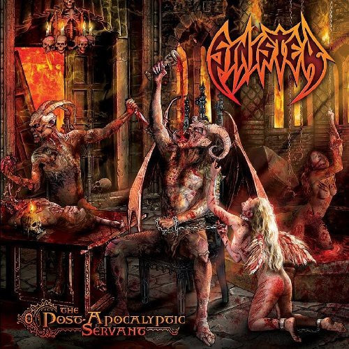 the album cover for Sinister - Post-Apocalyptic Servant [Digipak]