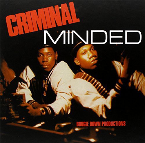 the album cover for Boogie Down Productions - Criminal Minded