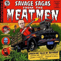the album cover for Meatmen - Savage Sagas from the Meatmen