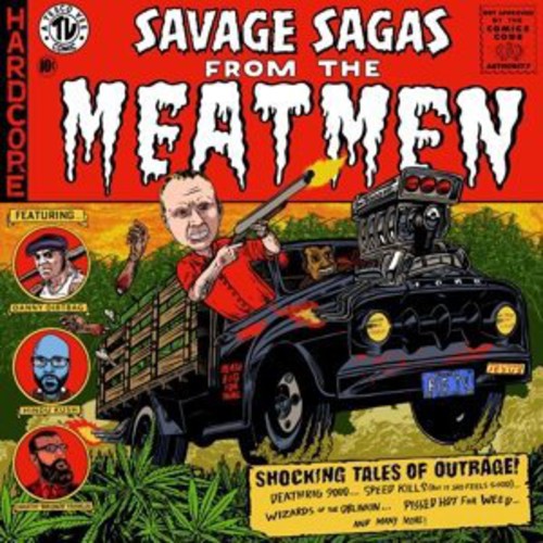 the album cover for Meatmen - Savage Sagas from the Meatmen