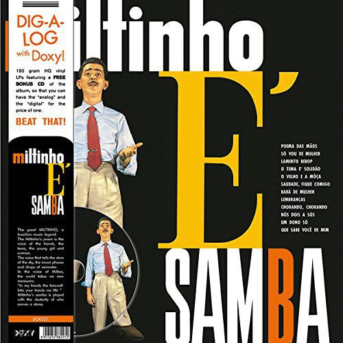 the album cover for Miltinho - Miltinho E Samba
