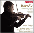 the album cover for Bartok - Chamber Works for Violin Vol 3