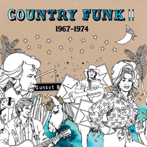 the album cover for Country Funk 2 1967-1974 / Var Rmst - Country Funk 2: 1967-1974 / Var [Remastered]