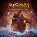 the album cover for Alestorm - Sunset On The Golden Age (Uk)