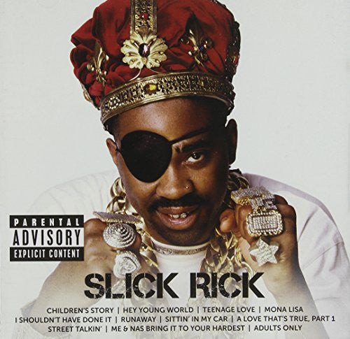 the album cover for Slick Rick - Icon