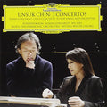 the album cover for Kim / Gerhardt / Wei / Chung / Seoul Philharmonic - Unsuk Chin: 3 Concertos (Piano Cto Cello Cto)