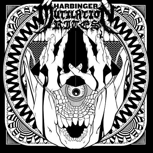 the album cover for Mutilation Rites - Harbinger [Vinyl]