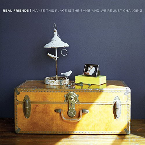the album cover for Real Friends - Maybe This Place Is the Same & We're Just Changing