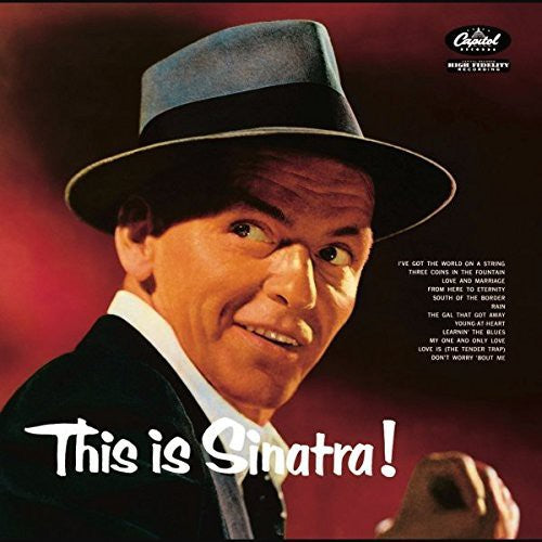 the album cover for Frank Sinatra - This Is Sinatra