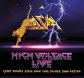 the album cover for Asia - High Voltage