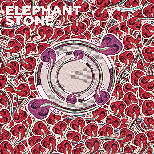 the album cover for Elephant Stone - Three Poisons