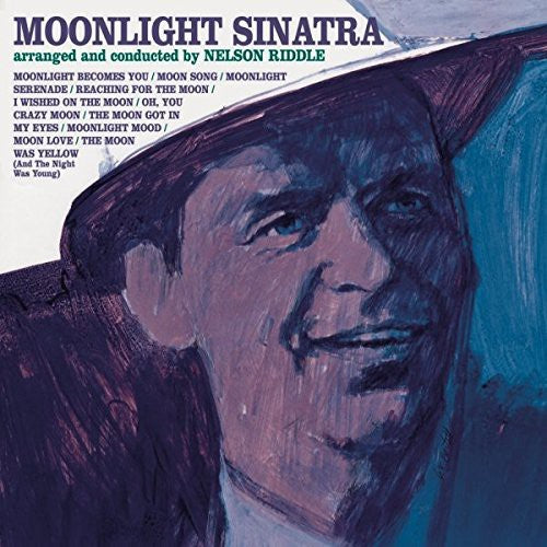 the album cover for Frank Sinatra - Moonlight Sinatra [Limited Edition LP]