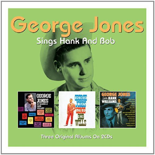 the album cover for George Jones - Sings Hank & Bob