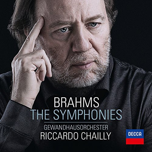 the album cover for Chailly / Leipzig - Brahms: The Symphonies
