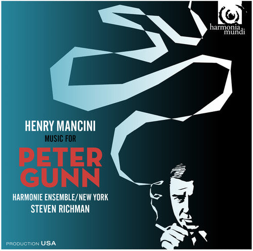 the album cover for Henry Mancini - Music from Peter Gunn