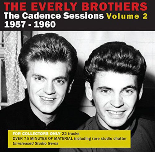 the album cover for The Everly Brothers - Cadence Sessions 1957-60: 2