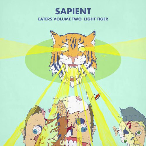 the album cover for Sapient - Eaters 2: Light Tiger