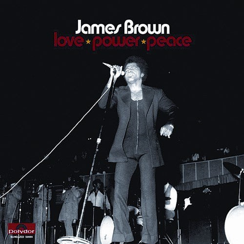 the album cover for James Brown - Love Power Peace [Vinyl]