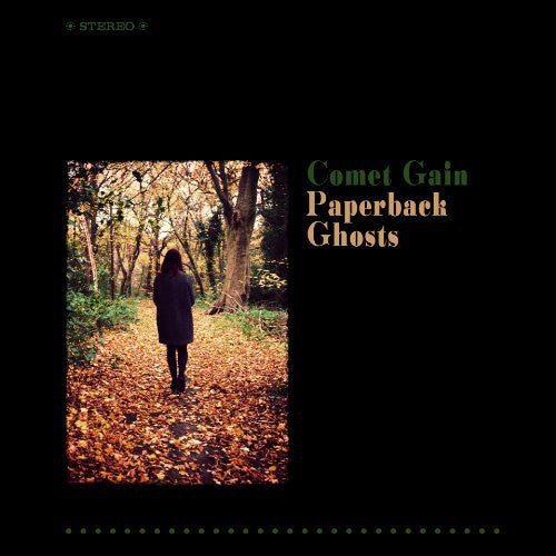 the album cover for Comet Gain - Paperback Ghosts