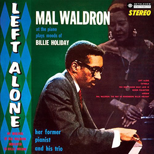 the album cover for Mal Waldron - Left Alone