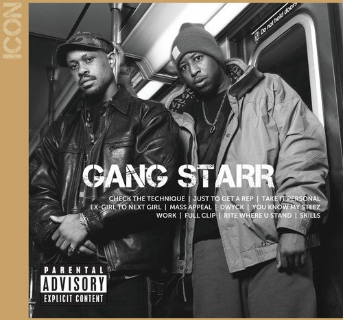 the album cover for Gang Starr - Icon