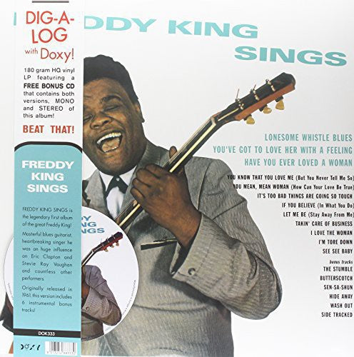 the album cover for Freddy King - Freddy King Sings