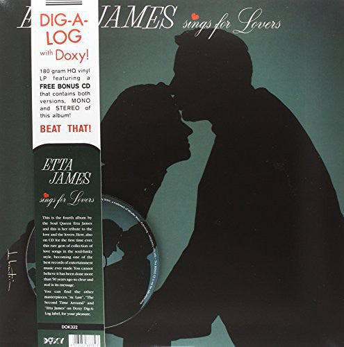 the album cover for Etta James - Sings for Lovers