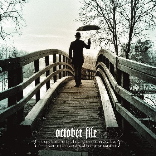 the album cover for October File - Application of Loneliness Ignorance Misery Love &