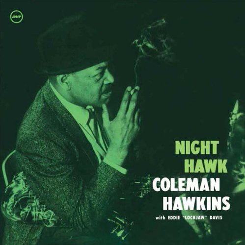 the album cover for Coleman Hawkins - Night Hawk