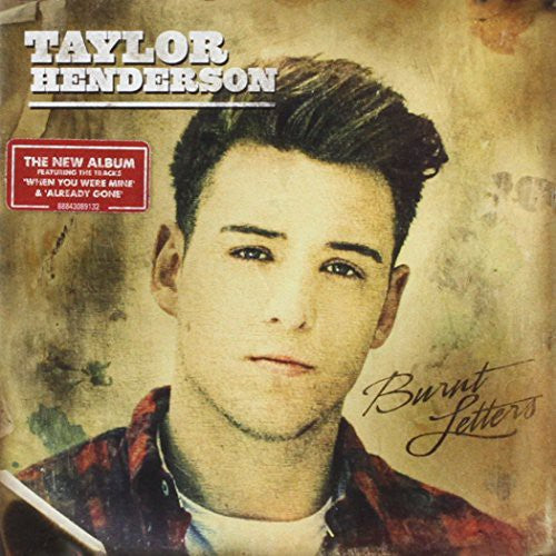 the album cover for Taylor Henderson - Burnt Letters