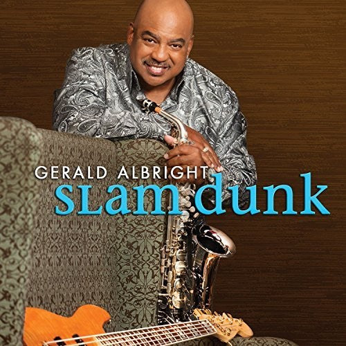 the album cover for Gerald Albright - Slam Dunk