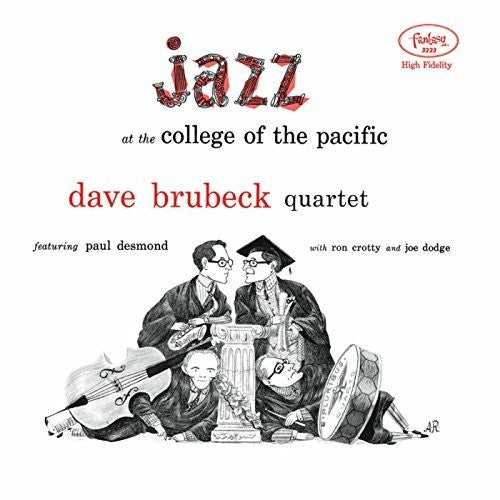 the album cover for Dave Brubeck - Jazz at the College of the Pacific