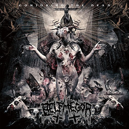 the album cover for Belphegor - Conjuring the Dead