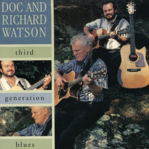 the album cover for Doc Watson - Third Generation Blues