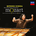 the album cover for Mozart / Uchida / The Cleveland Orchestra - Piano Concertos Nos 18 & 19