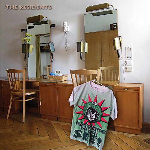 the album cover for The Residents - Marching to the See
