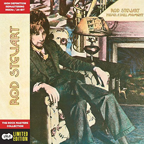 the album cover for Rod Stewart - Never A Dull Moment (Coll) [Limited Edition] [Remastered] (Mlps)