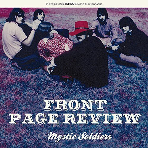 the album cover for Front Page Review - Mystic Soldiers